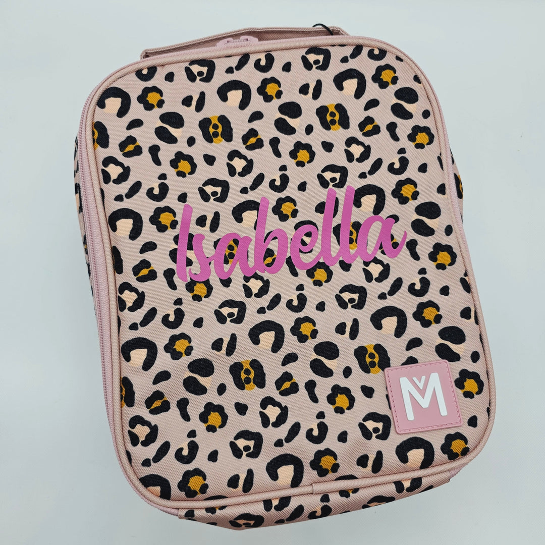 New Montiico Insulated Lunch Bag Large Blossom Leopard