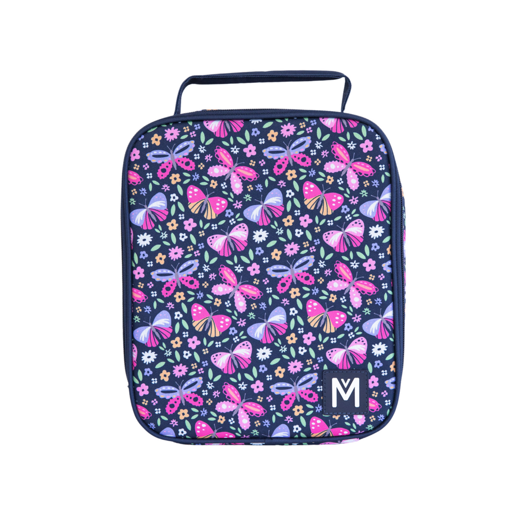 New Montiico Insulated Lunch Bag Large Butterflies