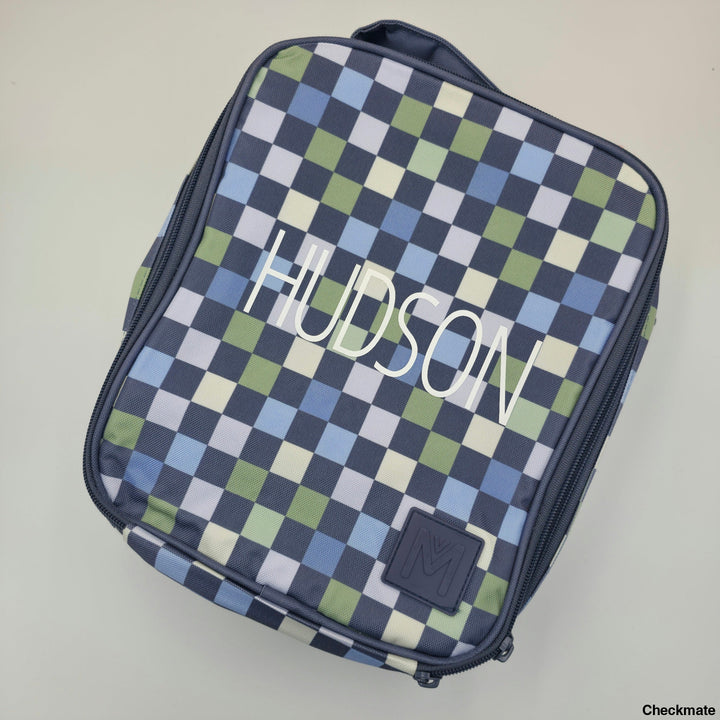 MontiiCo Insulated Lunch Bag Large Checkmate