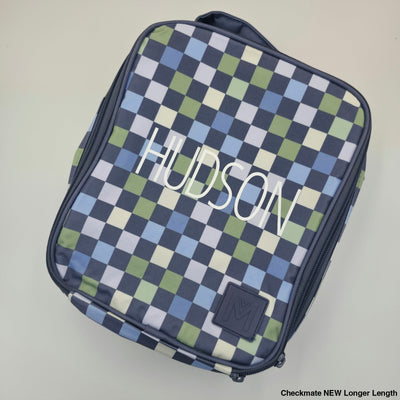 MontiiCo Insulated Lunch Bag Large Checkmate