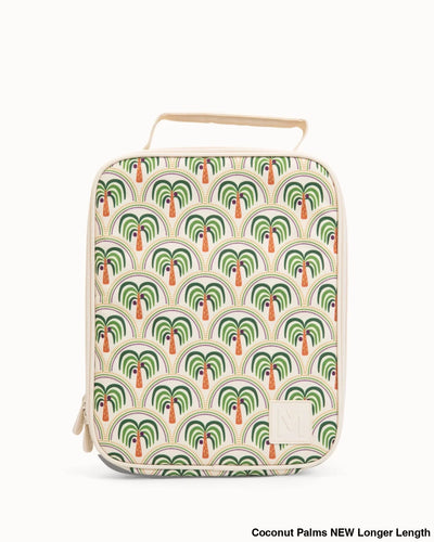 MontiiCo Insulated Lunch Bag Large Coconut Palms