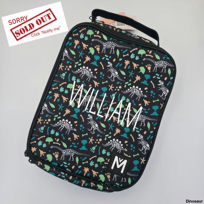 MontiiCo Insulated Lunch Bag Large Dinosaur