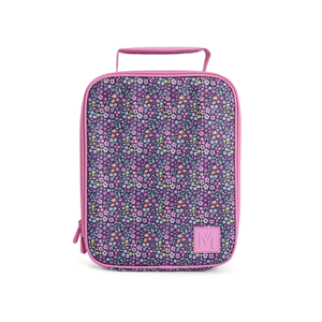 MontiiCo Insulated Lunch Bag Large Meadow NEW Larger Length