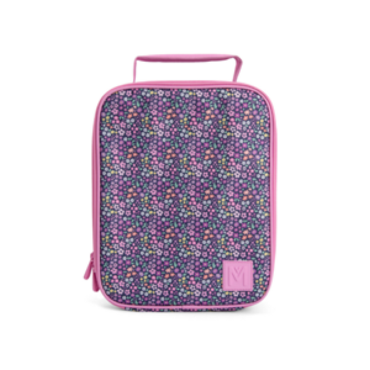 MontiiCo Insulated Lunch Bag Large Meadow NEW Larger Length