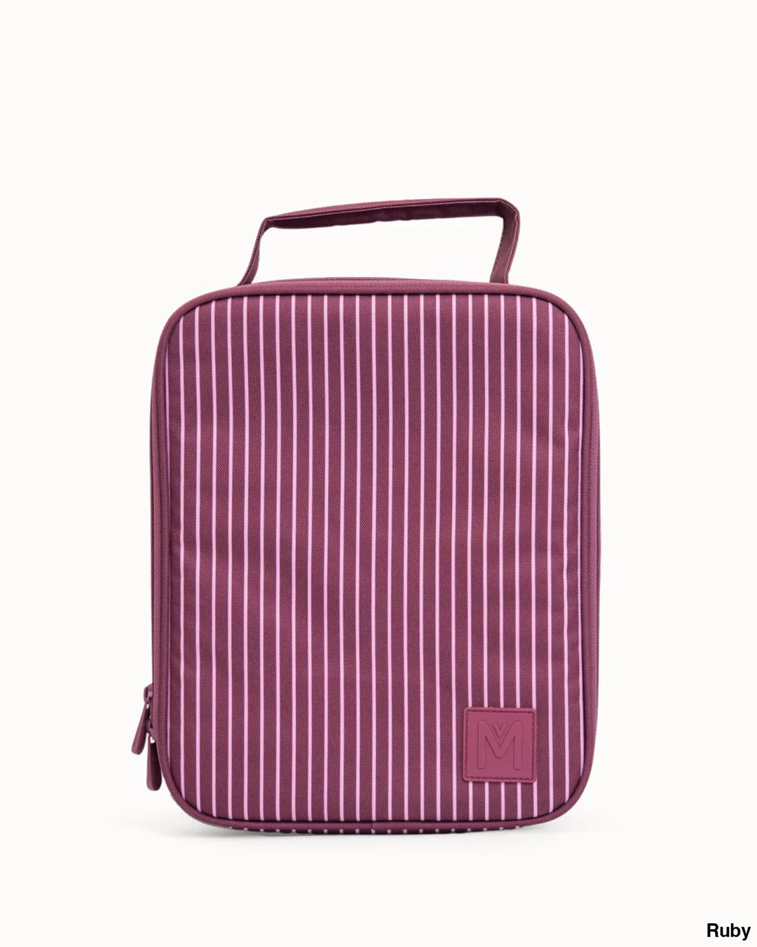 MontiiCo Insulated Lunch Bag Large Ruby