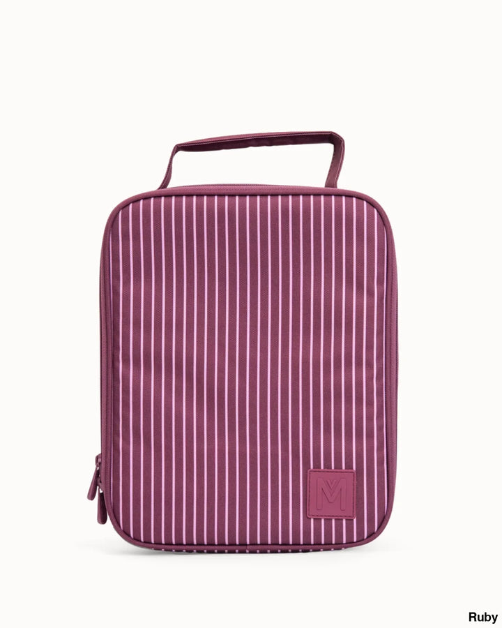MontiiCo Insulated Lunch Bag Large Ruby