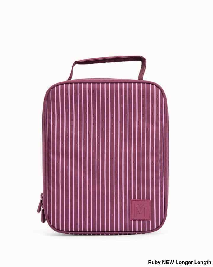 MontiiCo Insulated Lunch Bag Large Ruby