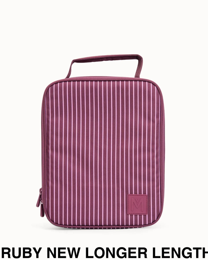 MontiiCo Insulated Lunch Bag Large Ruby