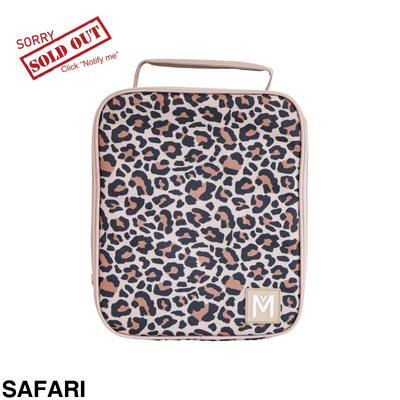 Montiico Insulated Lunch Bag Large Safari