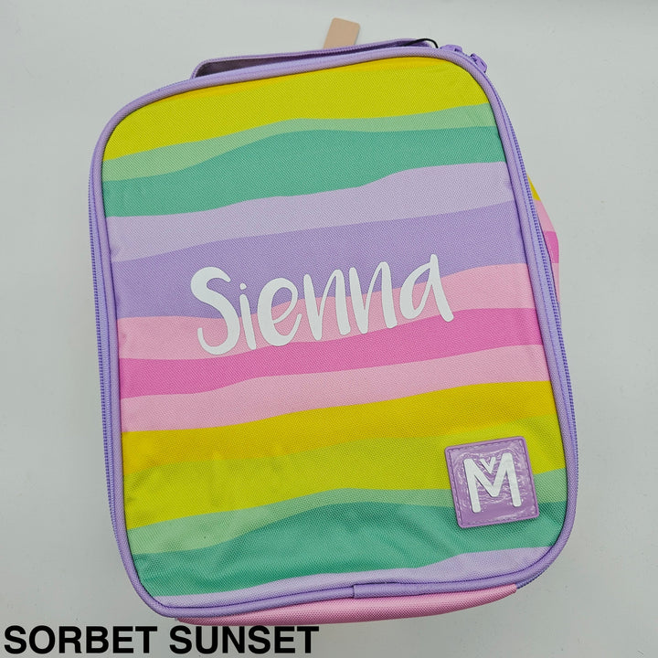 New Montiico Insulated Lunch Bag Large Sorbet Sunset
