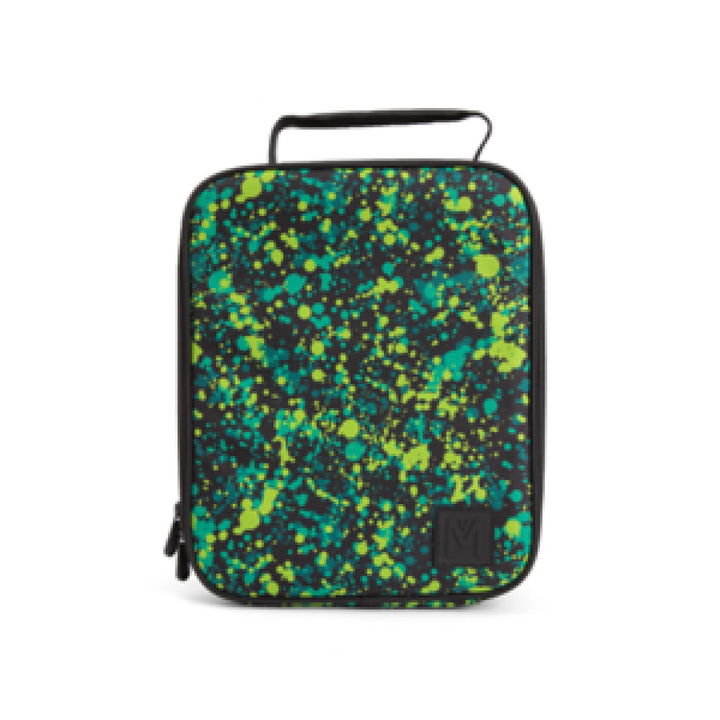 MontiiCo Insulated Lunch Bag Large Splat NEW Larger Length