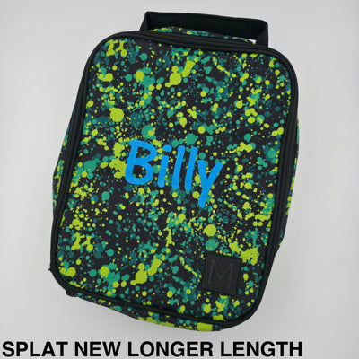 MontiiCo Insulated Lunch Bag Large Splat NEW Larger Length