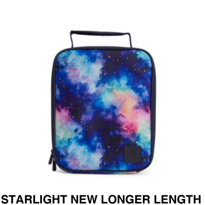 MontiiCo Insulated Lunch Bag Large Starlight NEW Larger Length