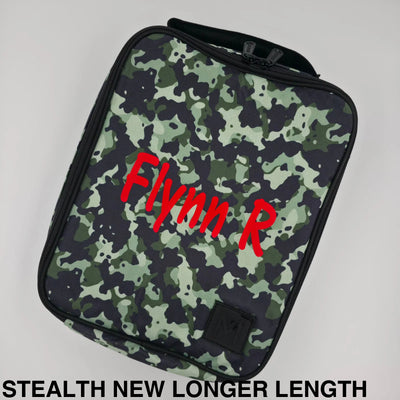 MontiiCo Insulated Lunch Bag Large Stealth NEW Larger Length