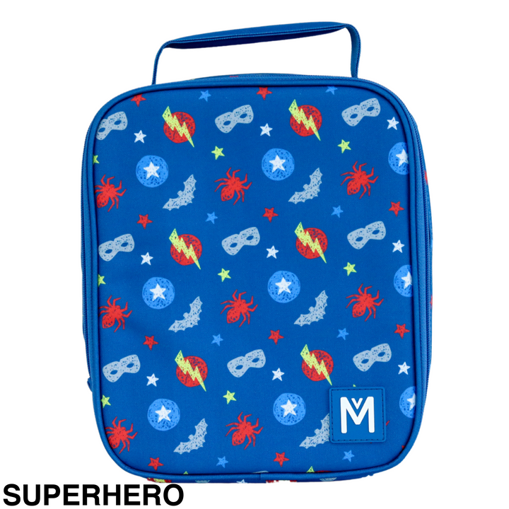 New Montiico Insulated Lunch Bag Large Superhero