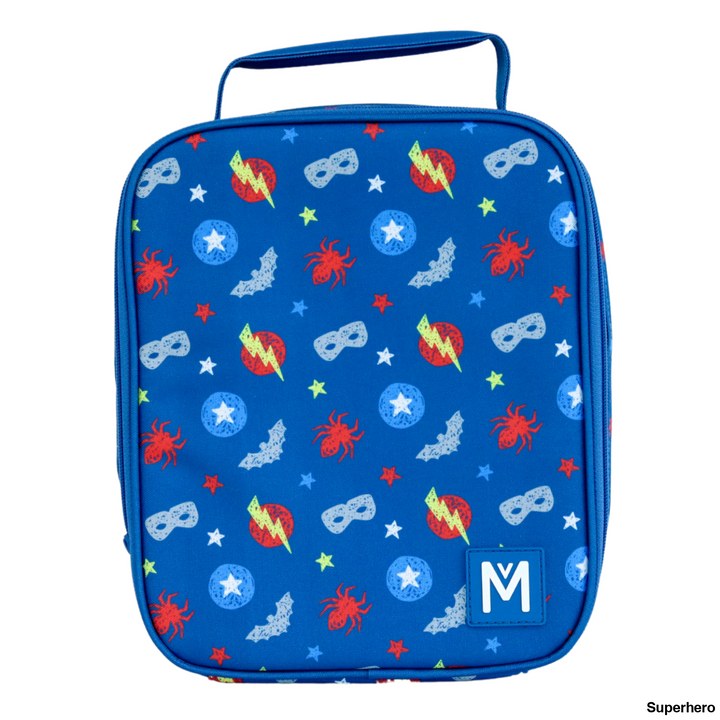 New Montiico Insulated Lunch Bag Large Superhero