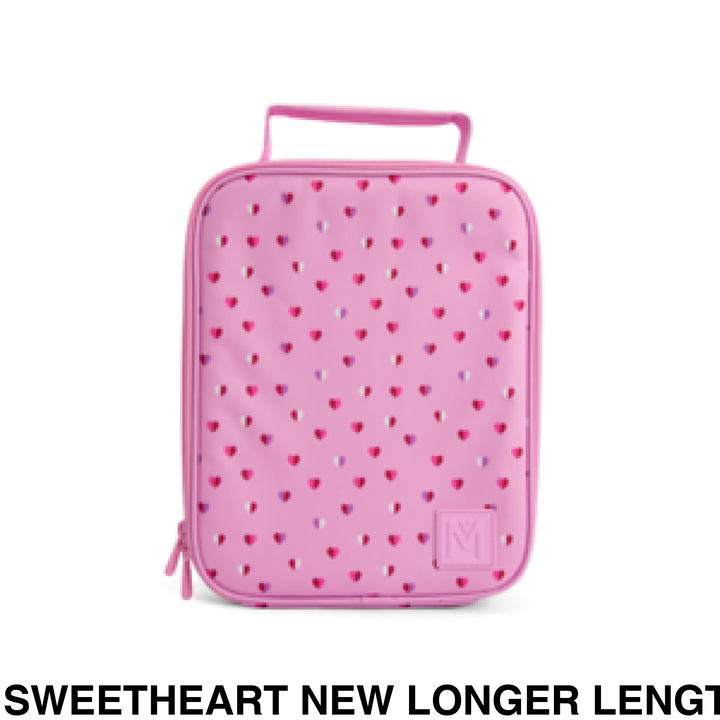 MontiiCo Insulated Lunch Bag Large Sweetheart NEW Larger Length