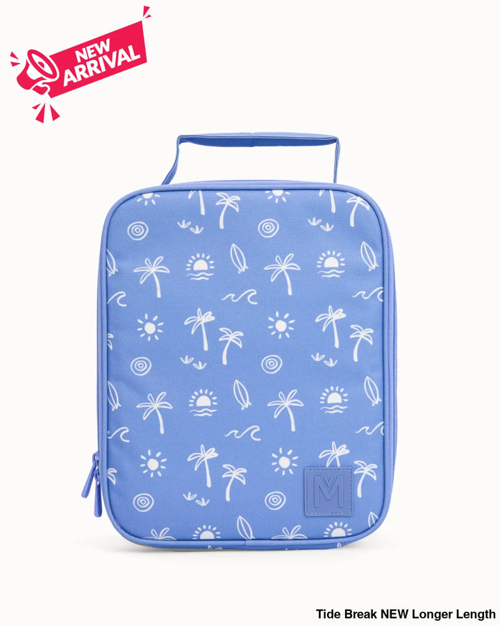 MontiiCo Insulated Lunch Bag Large Tide Break NEW Longer Length