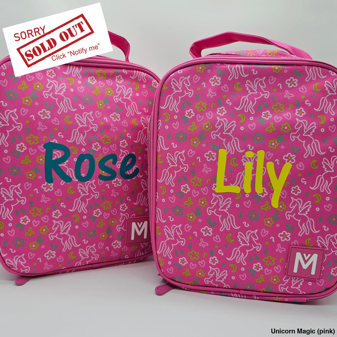 New Montiico Insulated Lunch Bag Large Unicorn Magic