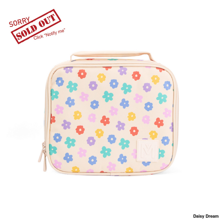 MontiiCo Insulated Lunch Bag Medium Daisy Dream