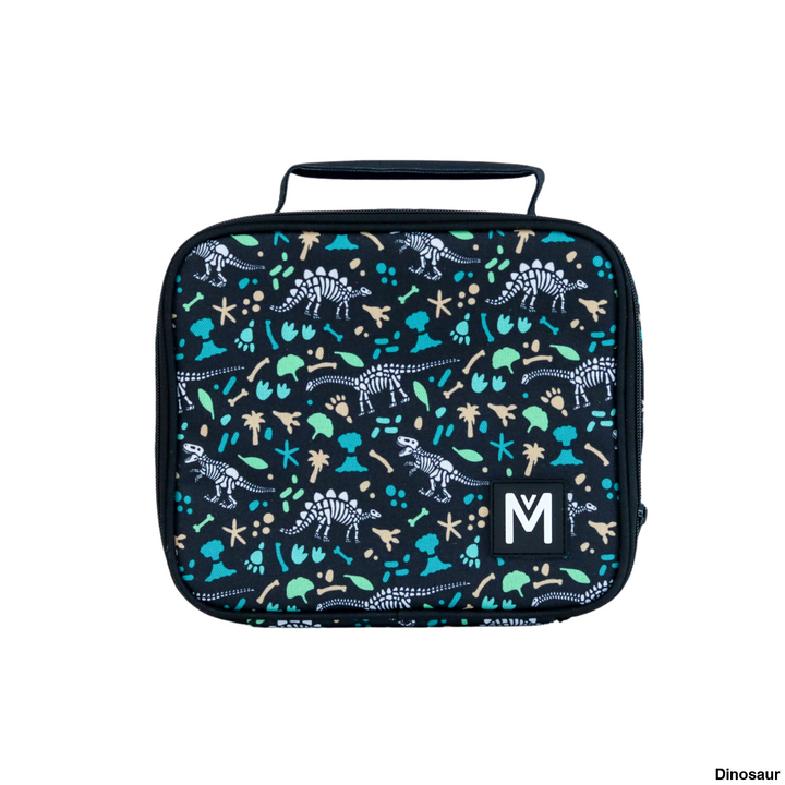 New Montiico Insulated Lunch Bag Medium Dinosaur