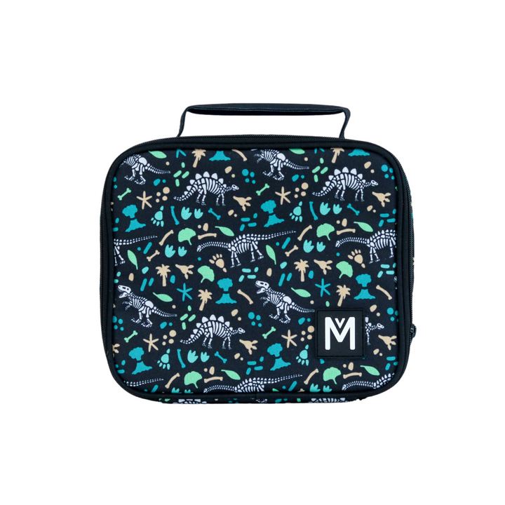 New Montiico Insulated Lunch Bag Medium Dinosaur