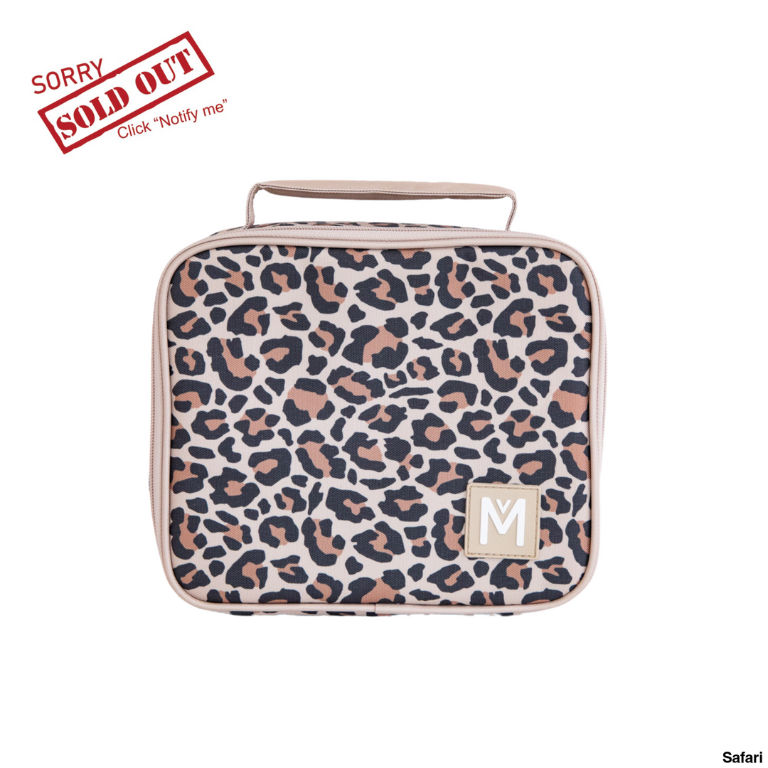 Montiico Insulated Lunch Bag Medium Safari