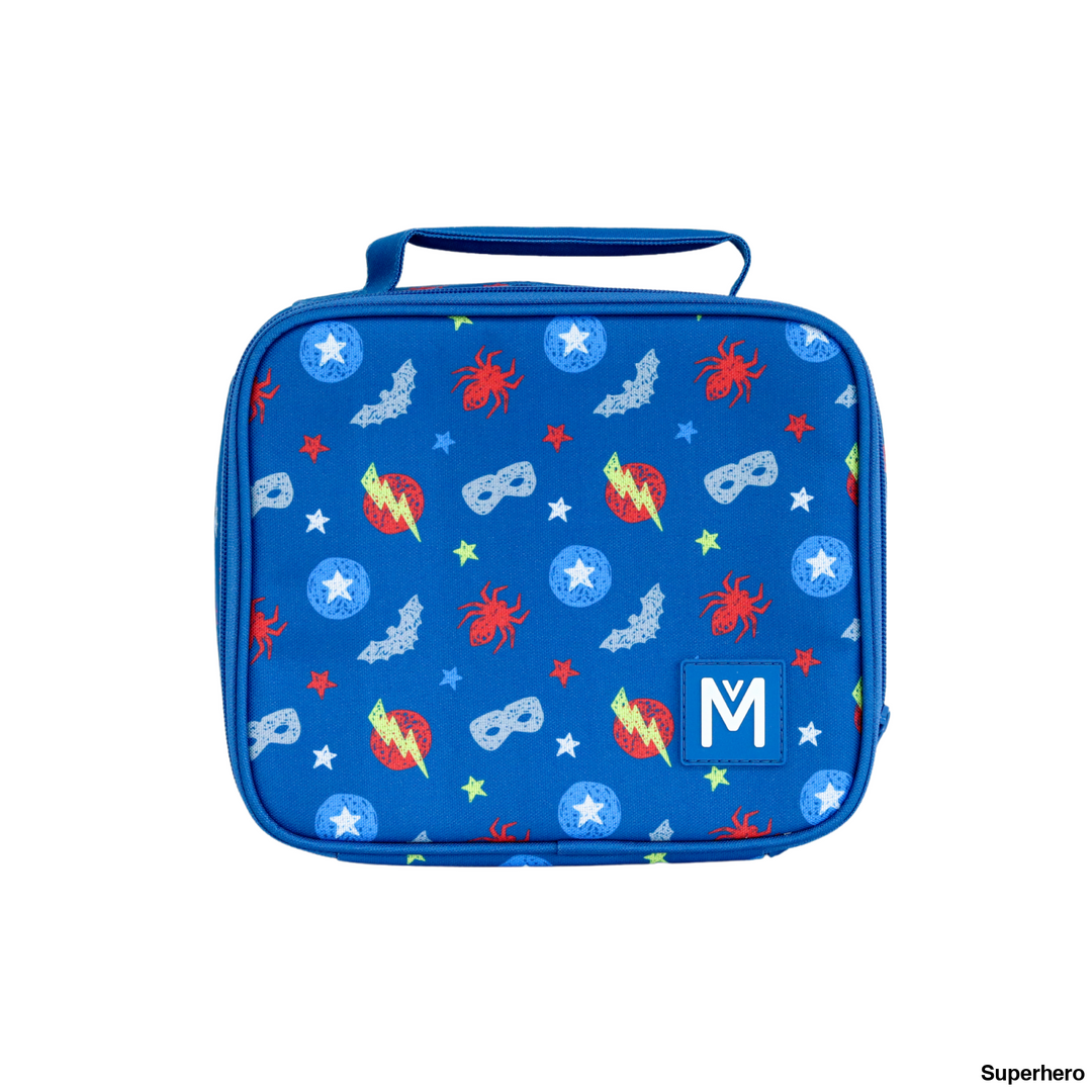 New Montiico Insulated Lunch Bag Medium Superhero