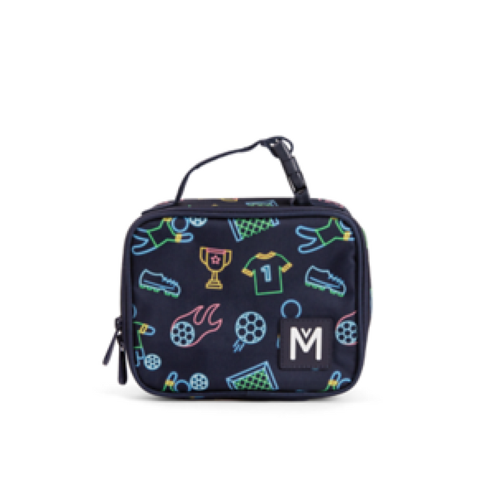 MontiiCo Insulated Lunch Bag Mini Goal Keeper with clip