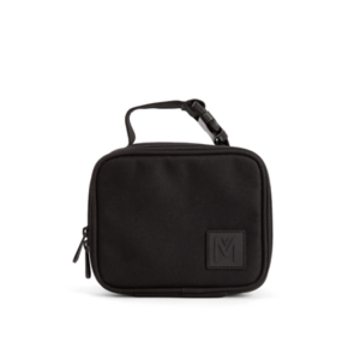 MontiiCo Insulated Lunch Bag Mini Midnight with clip