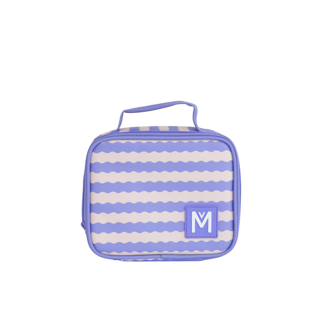 MontiiCo Insulated Lunch Bag Mini Ripple Cloud