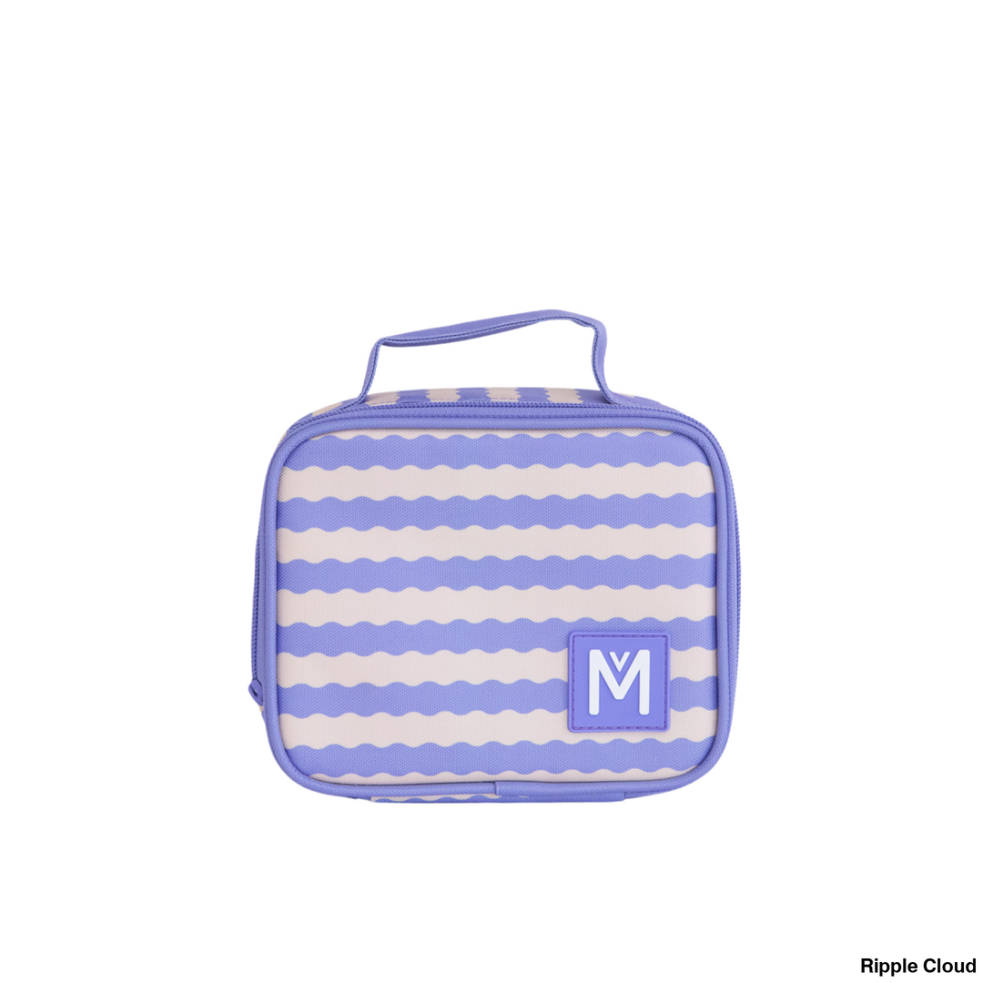 MontiiCo Insulated Lunch Bag Mini Ripple Cloud