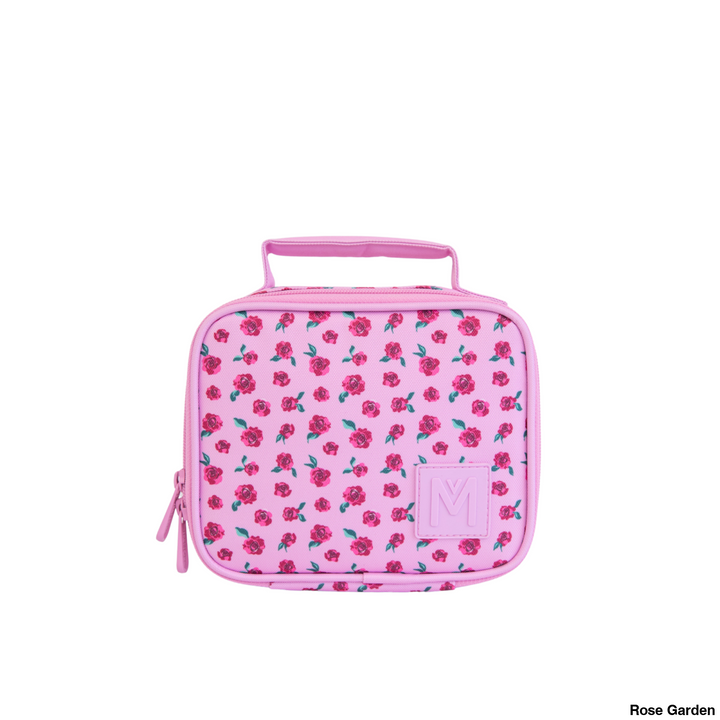 MontiiCo Insulated Lunch Bag Mini Rose Garden