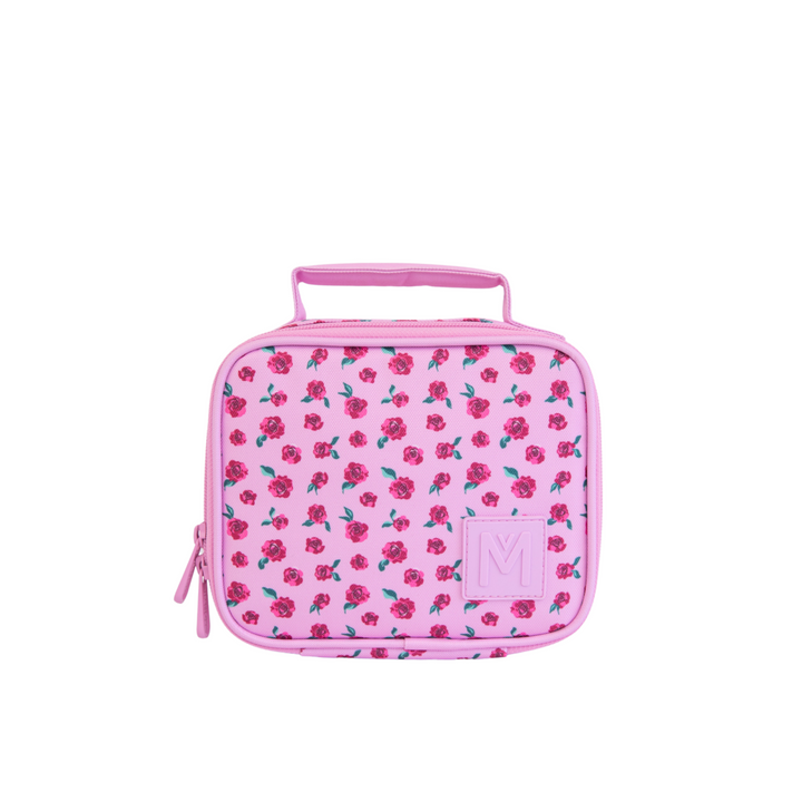 MontiiCo Insulated Lunch Bag Mini Rose Garden