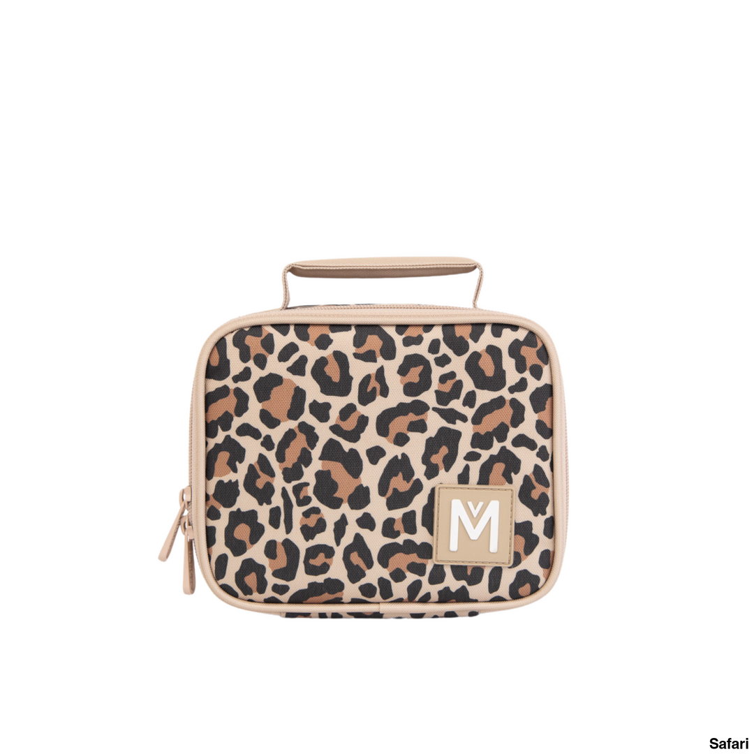 MontiiCo Insulated Lunch Bag Mini Safari