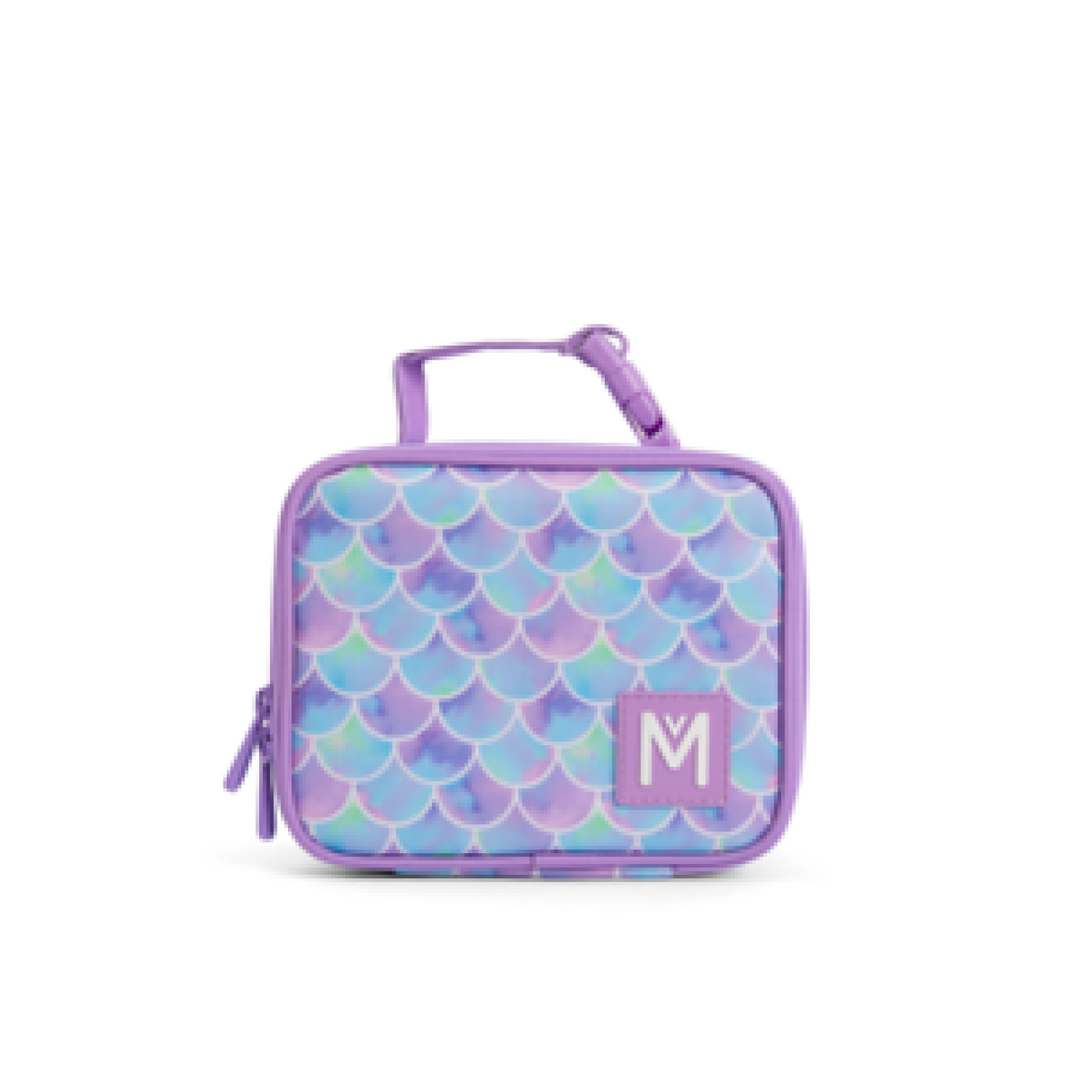 MontiiCo Insulated Lunch Bag Mini Seashine with clip