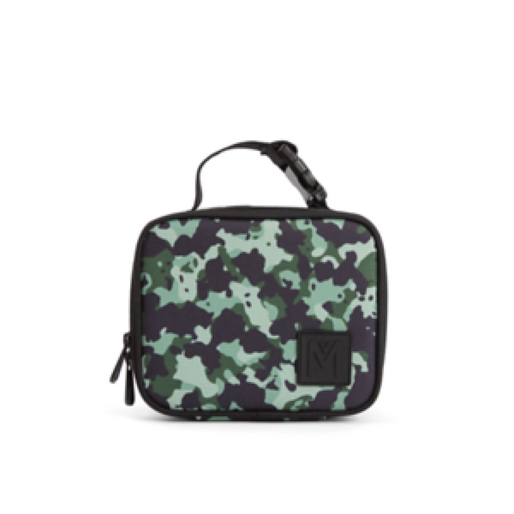 MontiiCo Insulated Lunch Bag Mini Stealth with clip