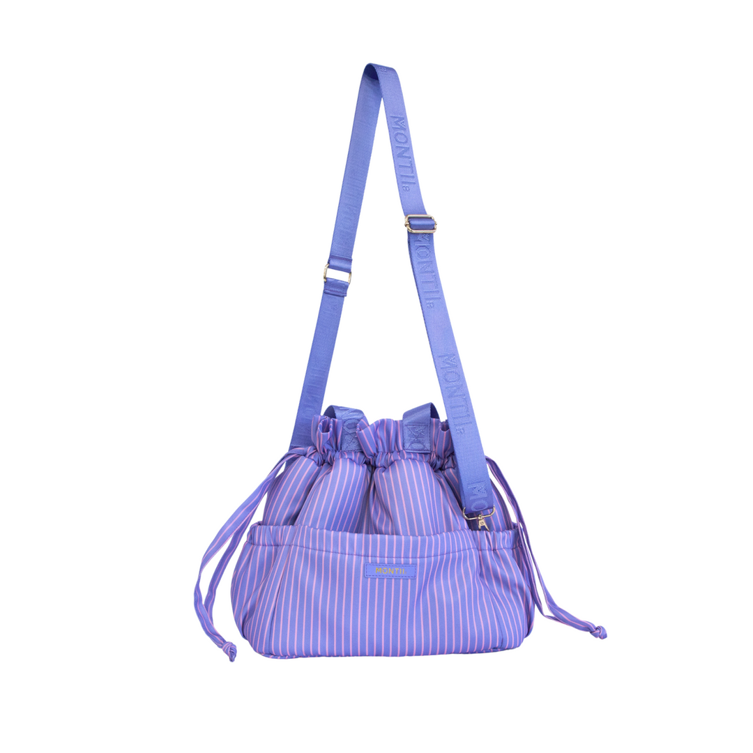 Montiico Insulated Lunch Tote Bag Candy Stripe Cloud