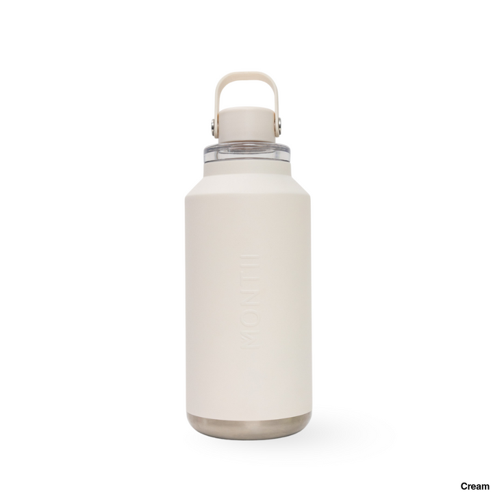 Montiico Quench Drink Bottle 1L Cream