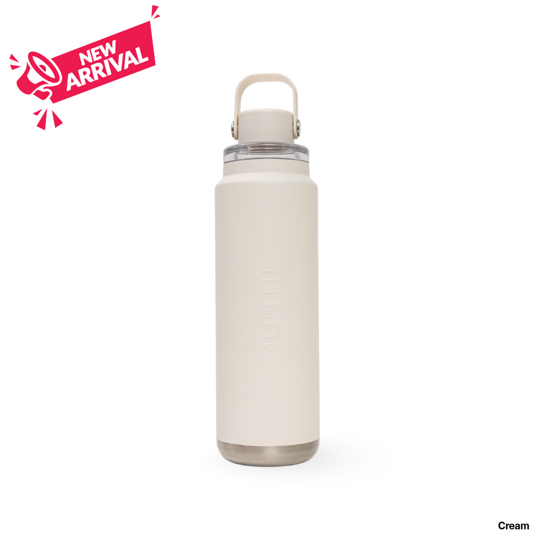 Montiico Quench Drink Bottle 700ml Cream