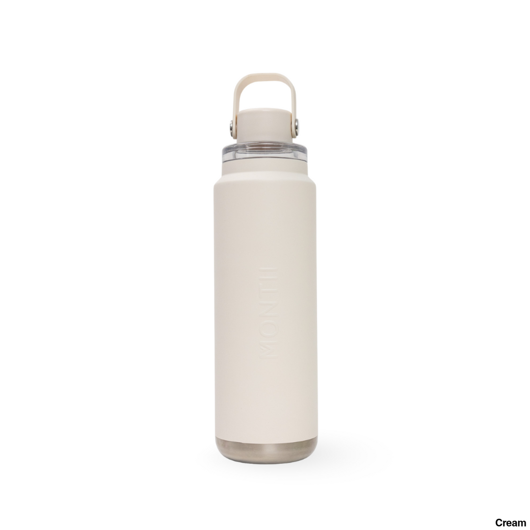 Montiico Quench Drink Bottle 700ml Cream