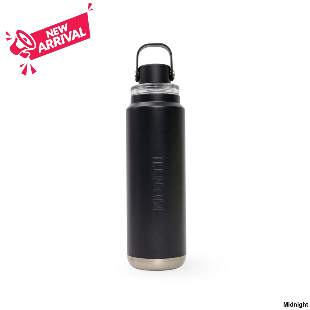 Montiico Quench Drink Bottle 700ml Midnight