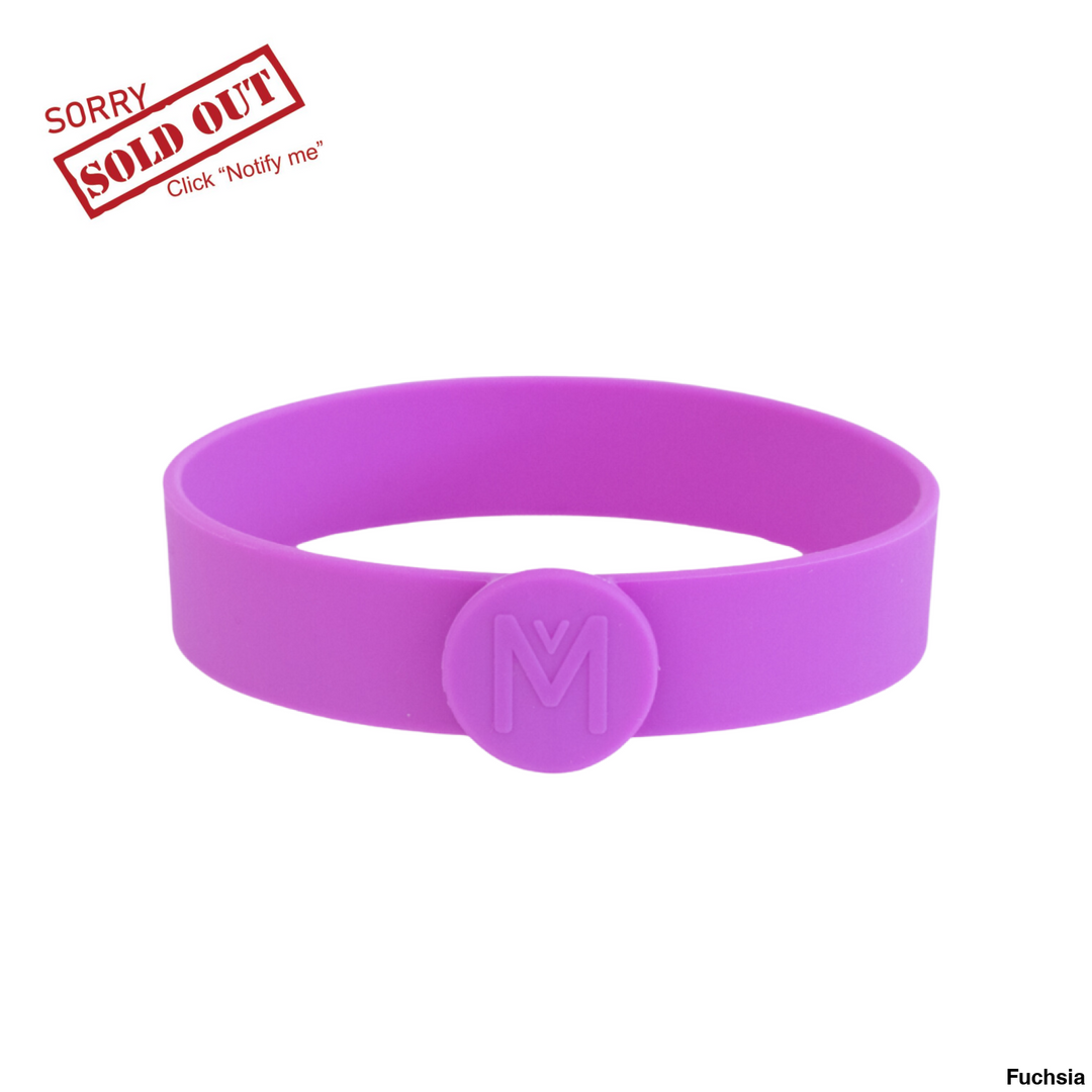 Montiico Silicone Cutlery Band Fuchsia