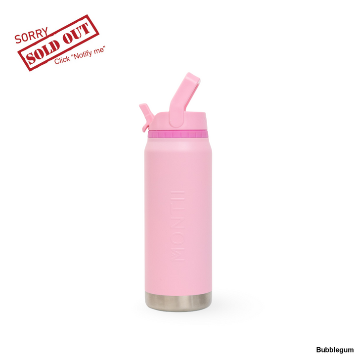 Montiico Sport Drink Bottle 750ml Bubblegum