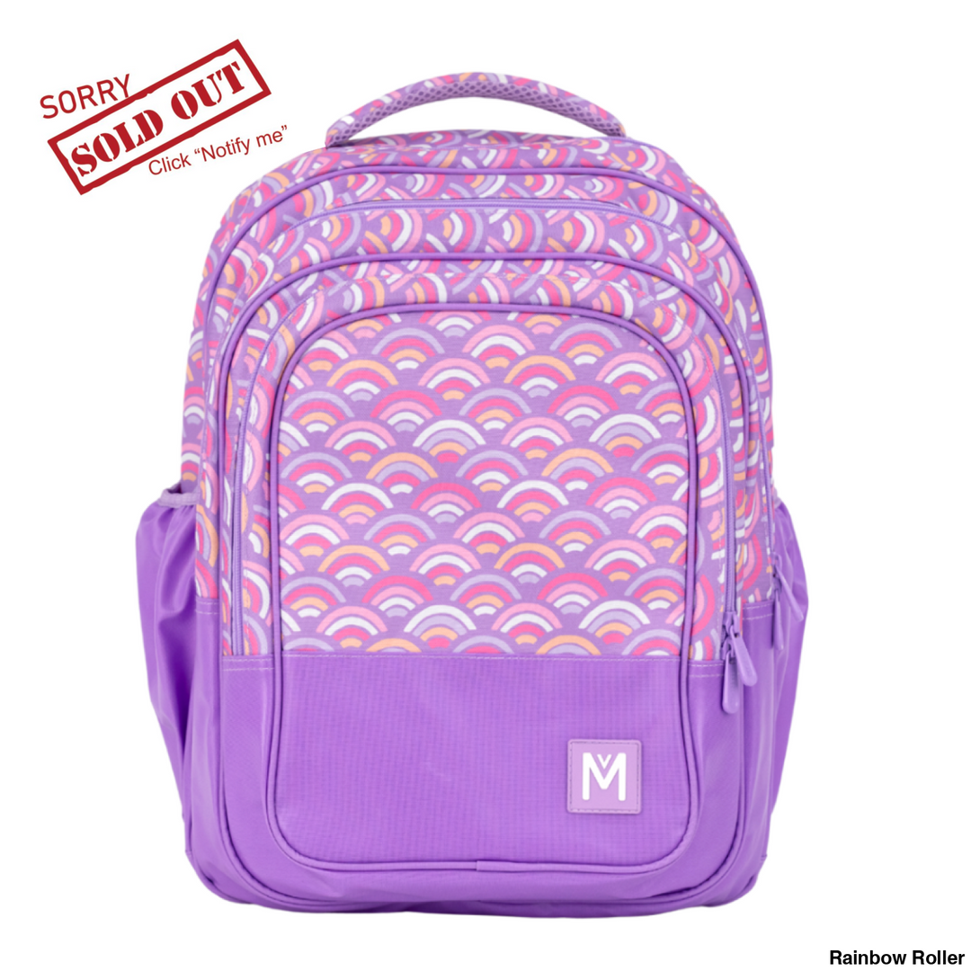 New Montiico Backpack Rainbow Roller