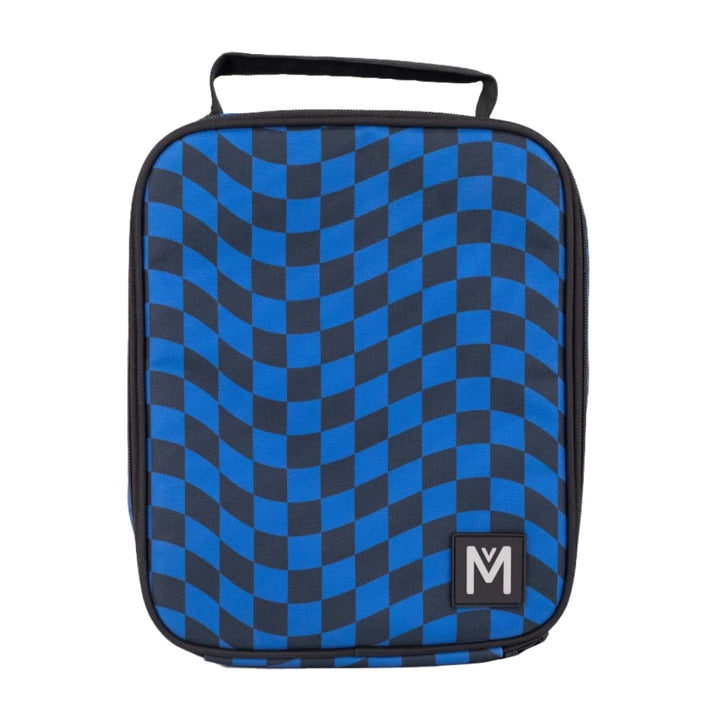 New Montiico Insulated Lunch Bag Large Retro Check