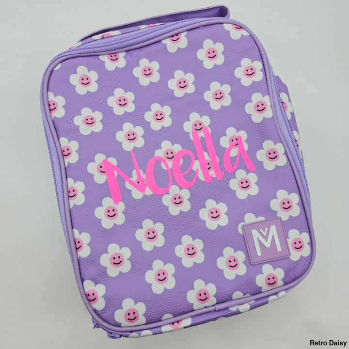 New Montiico Insulated Lunch Bag Large Retro Daisy