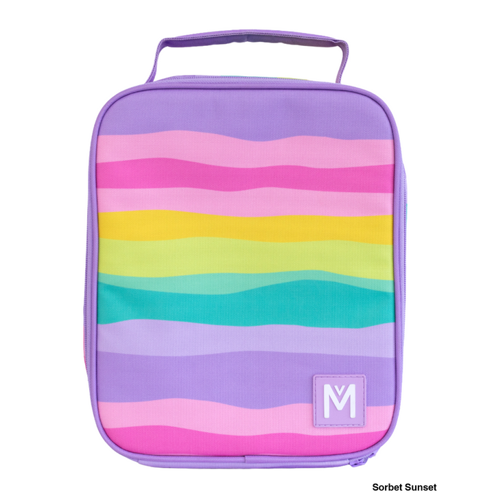 New Montiico Insulated Lunch Bag Large Sorbet Sunset