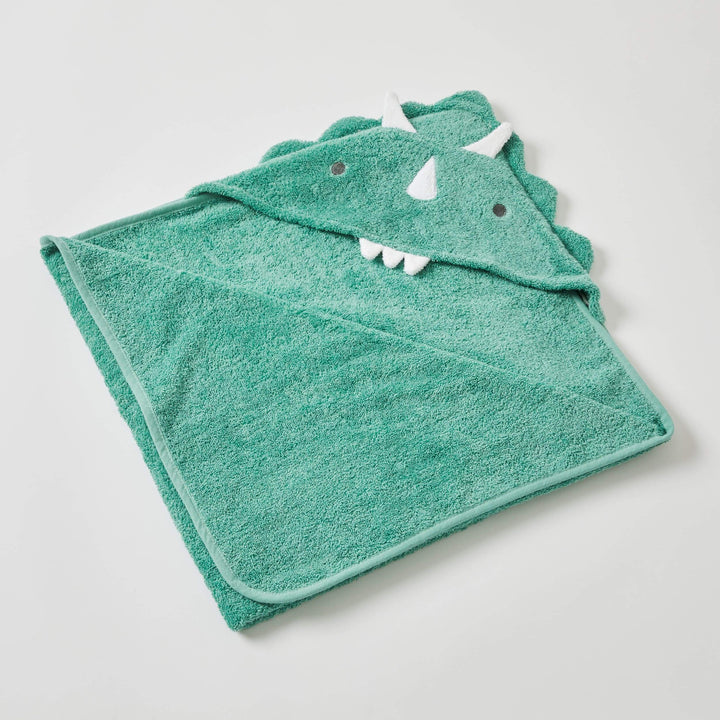 Nordic Kids Hooded Towels Theo Dinosaur