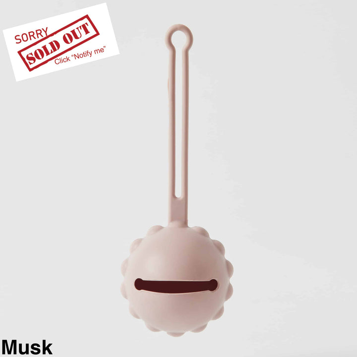 Nordic Kids Silicone Dummy Holder Musk